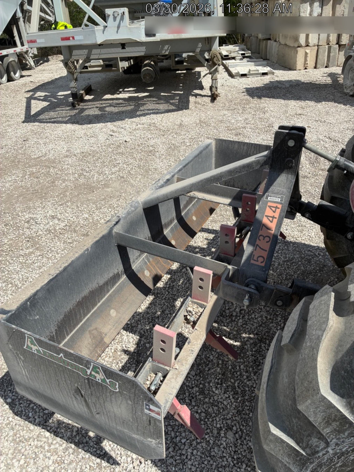 2025 ARMSTRONG AG MBB6 6' Box Blade