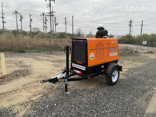 2021 Lincoln Electric Vantage 549X Ready Pak 3, ORANGE (includes trailer, cable rack, fender light kit)