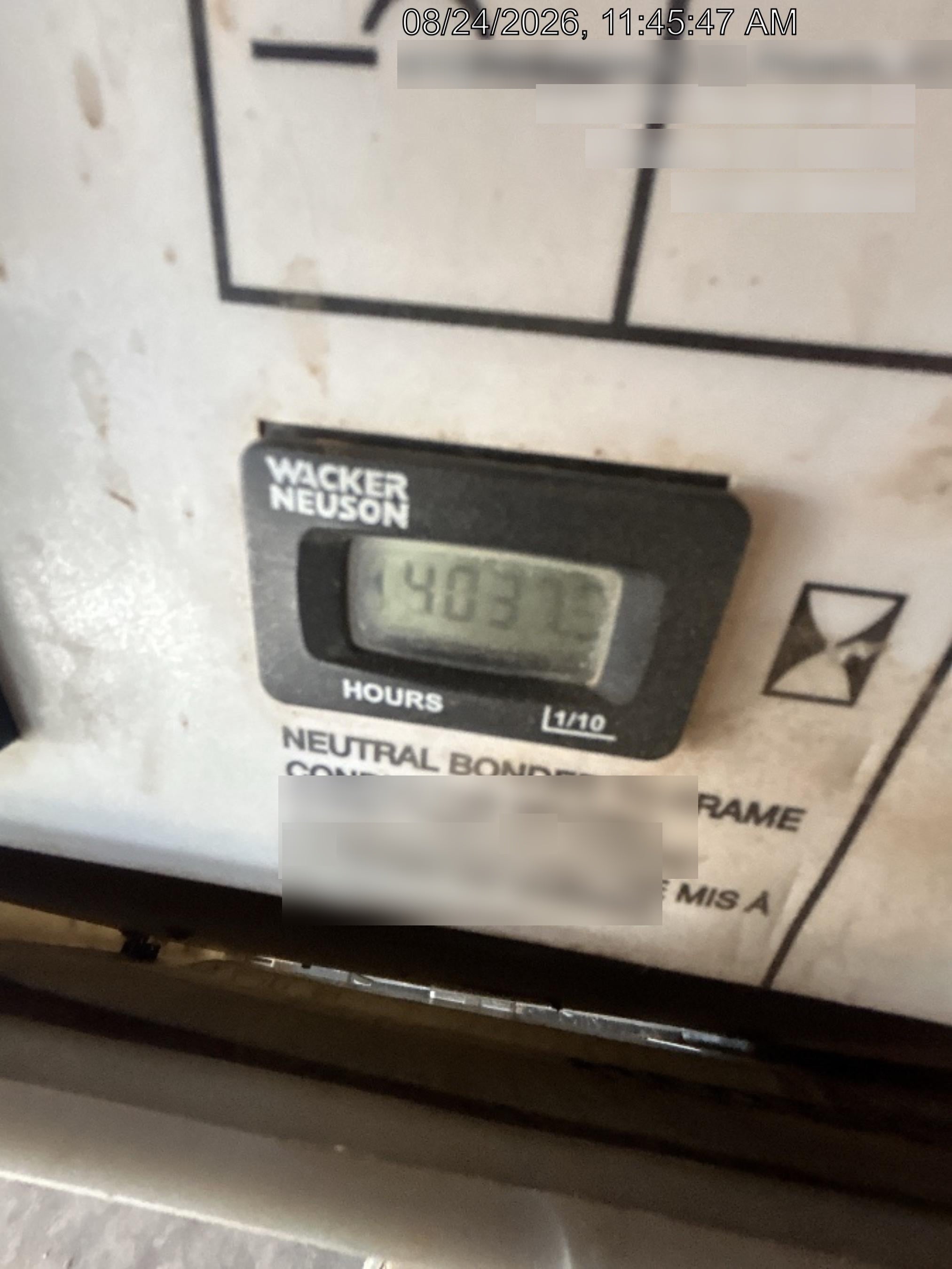 2019 Wacker Neuson LTV6L-MH Standard Options
