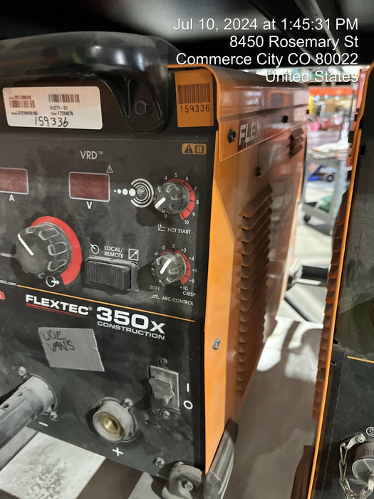 2021 LINCOLN ELECTRIC FLEXTEC 350X