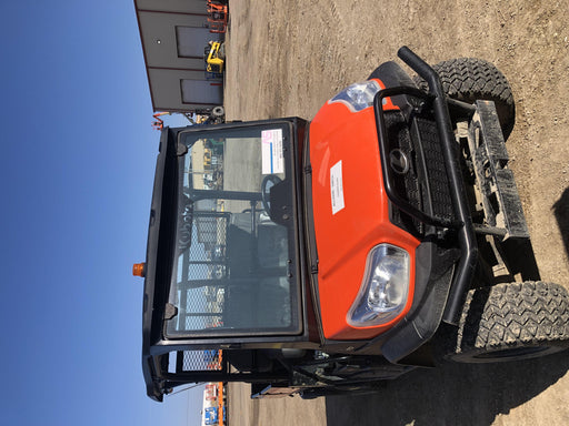 Kubota RTV-X1140W-H Kubota RTVX1140WH 4wd Utility Cart, LED Strobe, Windshield Tempered Glass, Pastic Canopy, Wire Harness Kit, Backup Alarm