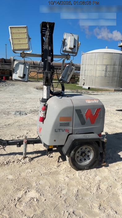 2019 Wacker Neuson LTV6K-LED Standard LED Towable Light Tower w/None