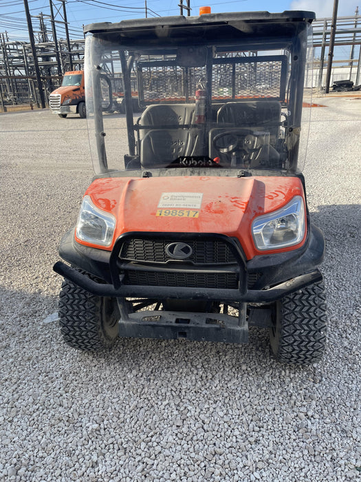 2022 Kubota RTV-X1140W-H Plastic Canopy, Windshield Acrylic Clear, LED Strobe Light, Wire Harness Kit, Back up Alarm