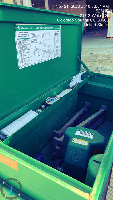 2022 GREENLEE 881CTE980