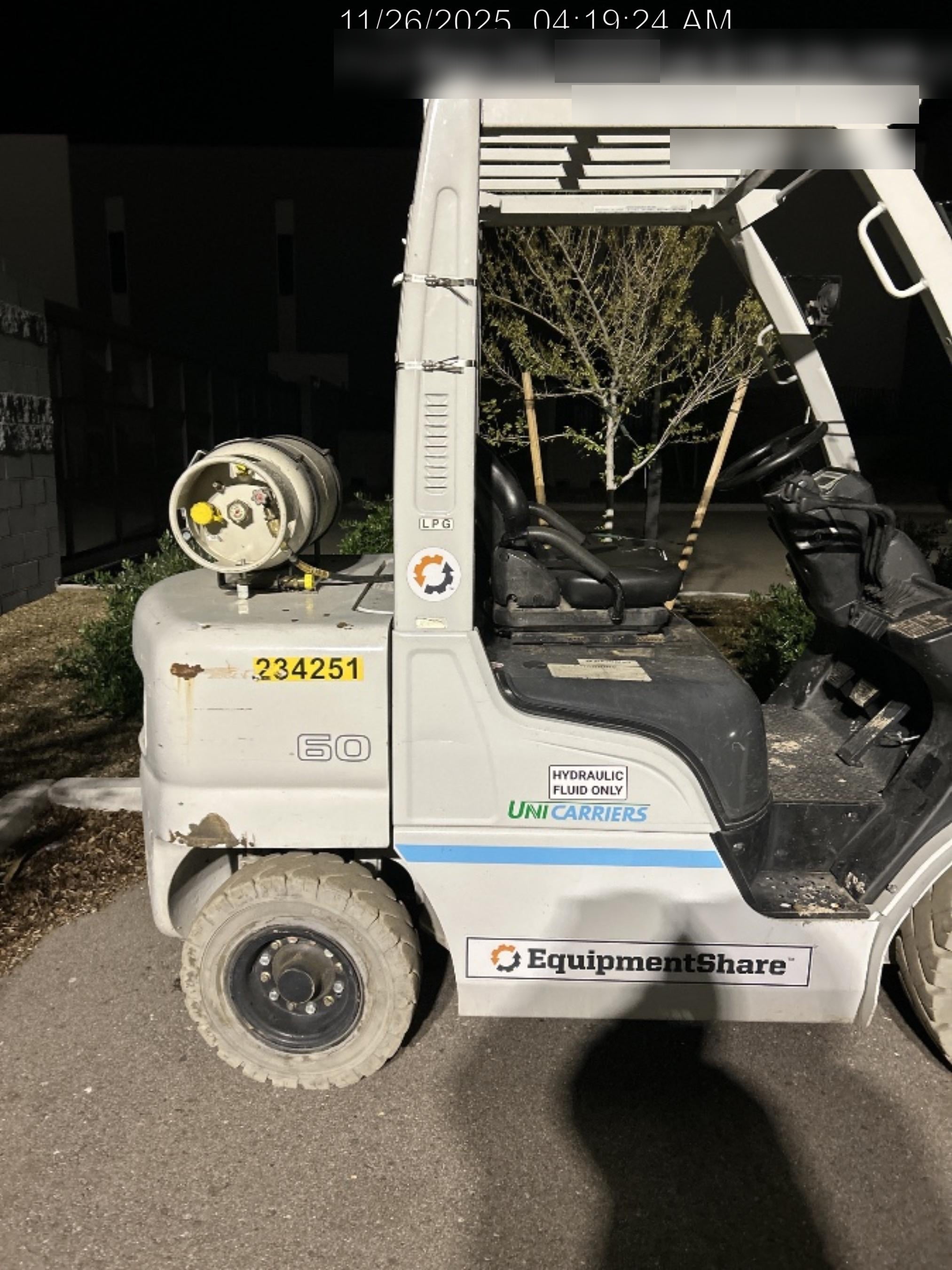 2022 UNICARRIER PF60DF QUAD