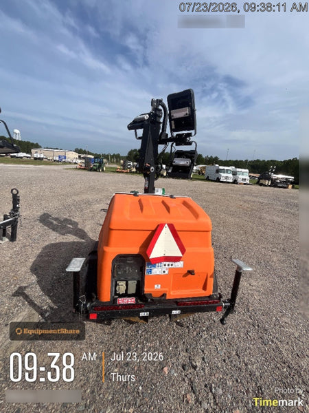 2024 Generac MLT6SKDS-STD4 ELEC WINCH Diesel, Electric Winch Mast, Powerzone Controller, (4) 320W LED Lights, 4kW Generator, 39.9 Gal Fuel Tank, 2" Ball, T3