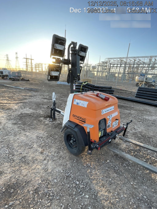 2024 Generac MLT2 Diesel, Flex Switch 120V Input, Powerzone Controller, 
(4) 320W LED Lights, 4kW Generator, 39.9 Gal Fuel Tank, 2" Ball, T3