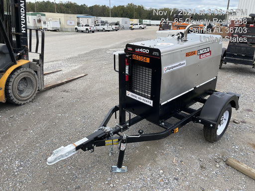 2024 Lincoln Electric LE400 Kubota V1505, Trlr, Cable Rack, Light Kit, ES Decals, T3