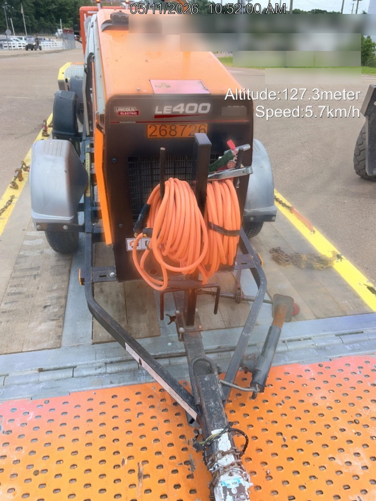 2022 Lincoln Electric LE400 Kubota V1505, Trlr, Cable Rack, Light Kit, ES Decals, T3
