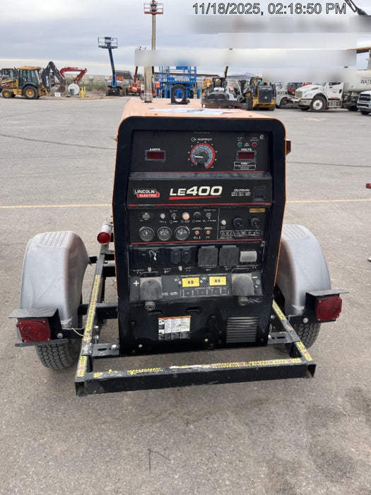 2022 Lincoln Electric LE400 Kubota V1505, Trlr, Cable Rack, Light Kit, ES Decals, T3