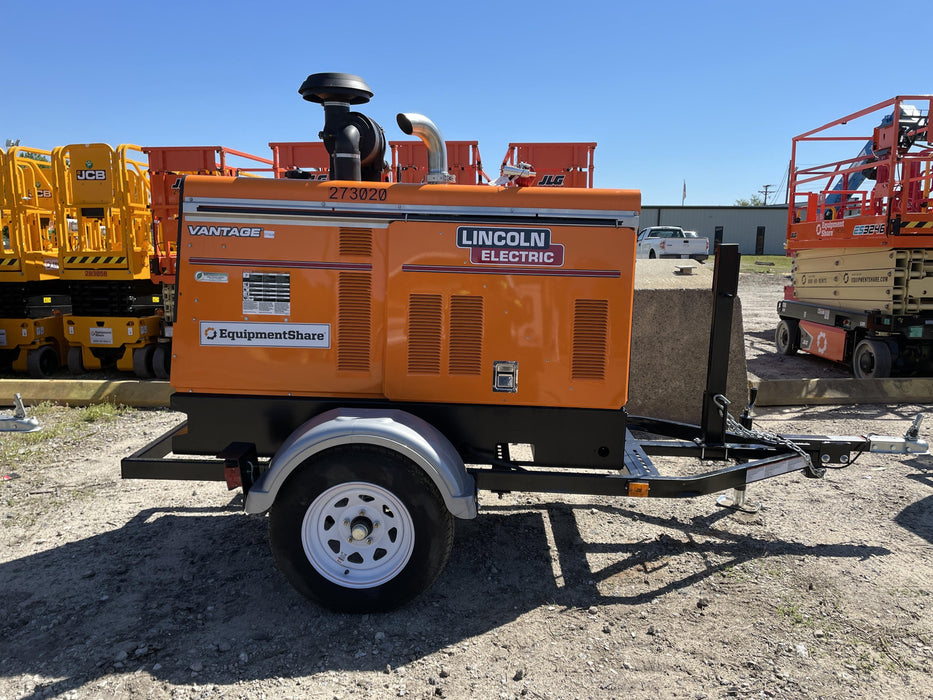 2022 Lincoln Electric Vantage 549X Crosslink Technology, Trailer Mounted, ES Decals, T3