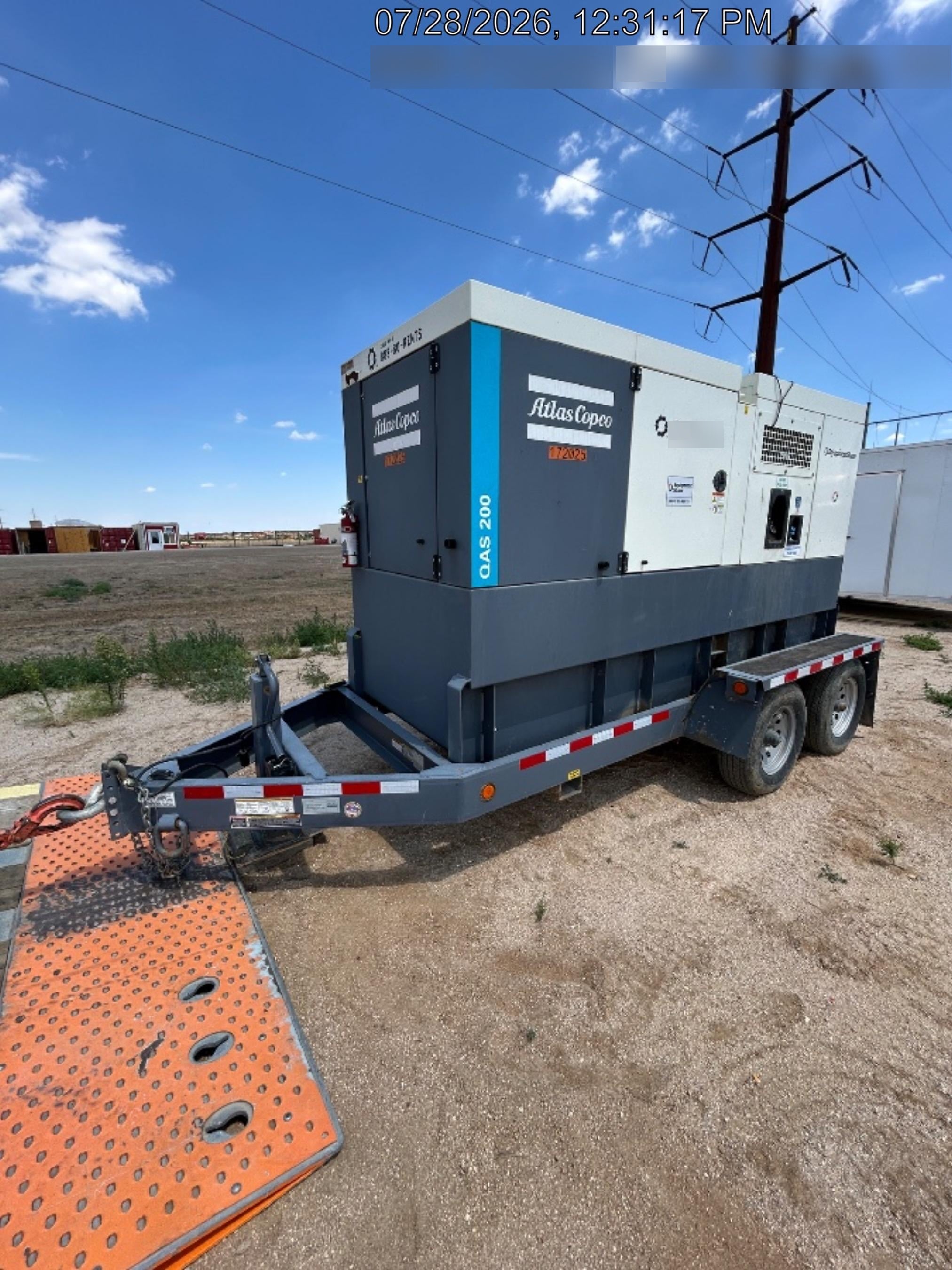 2021 ATLAS COPCO QAS200