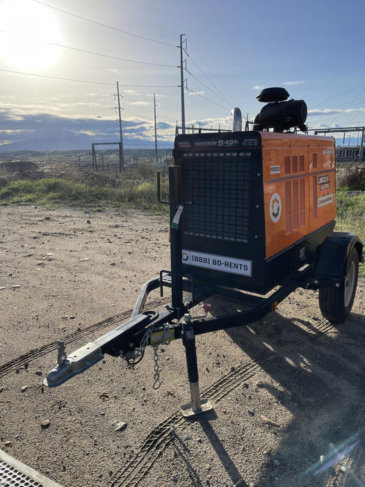 2021 Lincoln Electric Vantage 549X Ready Pak 3, ORANGE (includes trailer, cable rack, fender light kit)