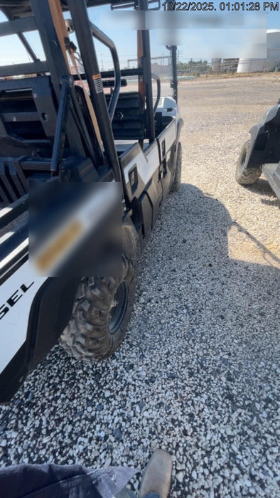 2022 Kawasaki Mule PRO-DXT Standard Options, Backup Alarm, Beacon, Plastic Hard Top, Poly Windshield, Horn Kit