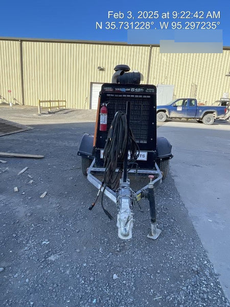 2021 Lincoln Electric Vantage 549X Ready Pak 3, ORANGE (includes trailer, cable rack, fender light kit)