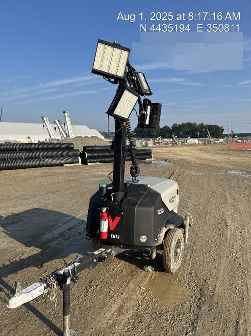 2024 Wacker Neuson LTT4 Diesel, Kohler KDW702, Deep Sea Controller, Auto Start, LED 320W, Bypass Outlet, T3