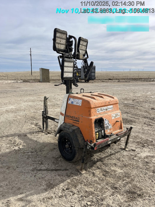 2023 Generac MLT2 Diesel, Flex Switch 120V Input, Powerzone Controller, (4) 320W LED Lights, 4kW Generator, 39.9 Gal Fuel Tank, 2" Ball, T3