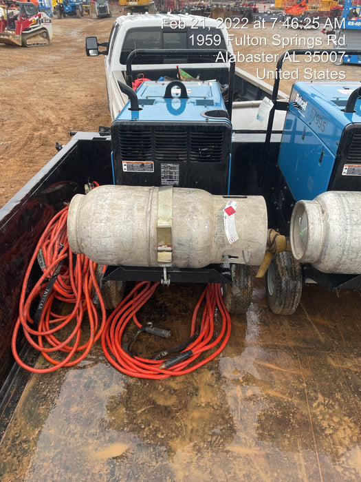 2020 Miller Electric BOBCAT 250 951600 PKG-250 amp Propane Welder, Standard w/Running Gear, Bracket, Hose w/None