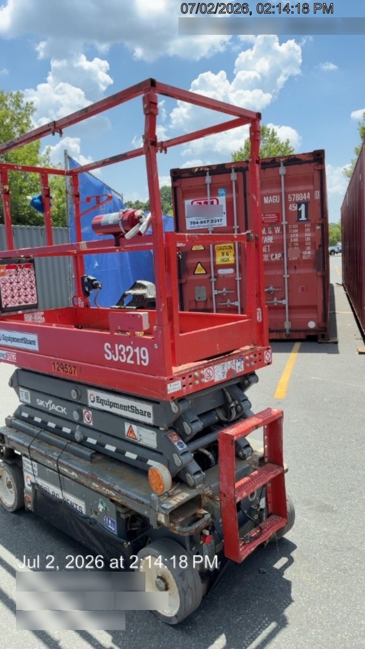 2021 SKYJACK SJ3219