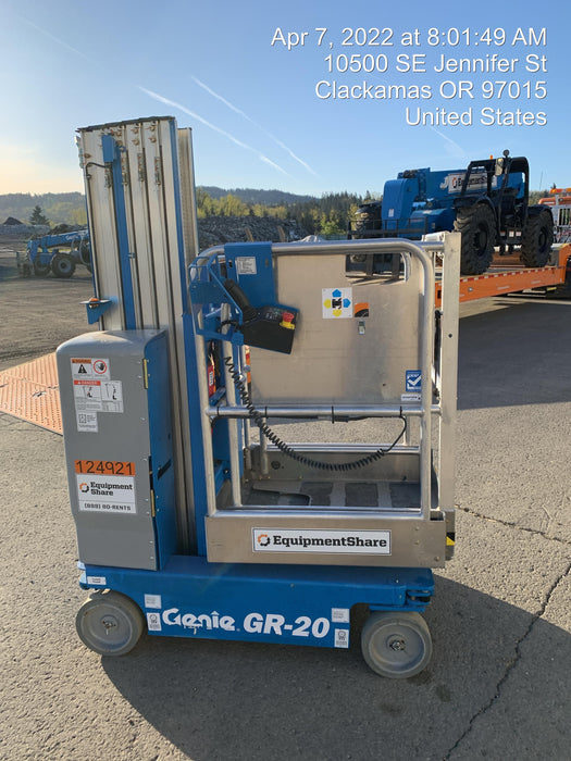 2021 GENIE GR-20