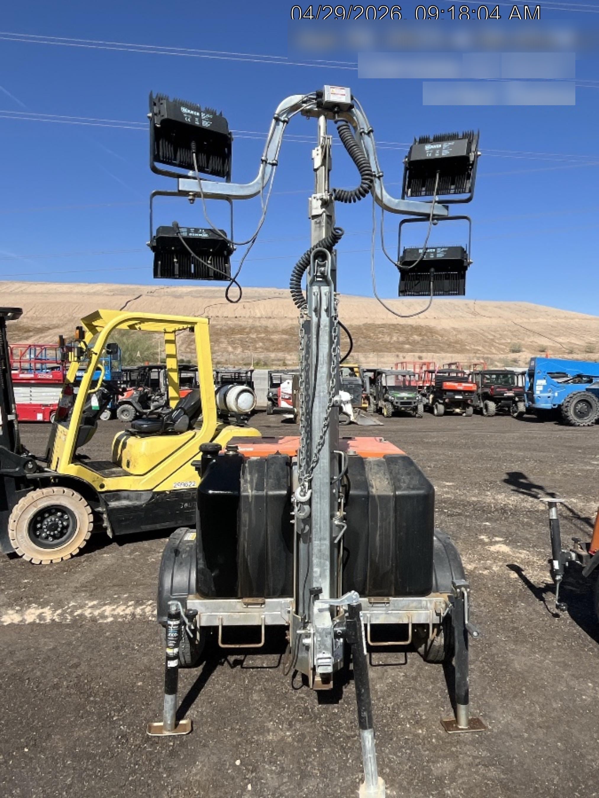 2024 Wanco WLTT-4MM4K Diesel, Deep Sea Controller, Shore Power Plug, Auto Start, (4) 350W LED Floodlights, 4kW Generator, 60 Gal Fuel Tank, 2" Ball, T3