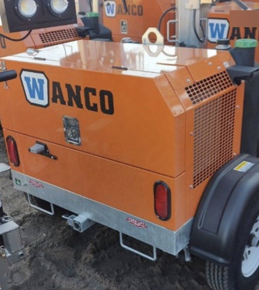 2023 Wanco WLTT-4MM4K Diesel, Deep Sea Controller, Shore Power Plug, Auto Start, (4) 350W LED Floodlights, 4kW Generator, 60 Gal Fuel Tank, 2" Ball, T3