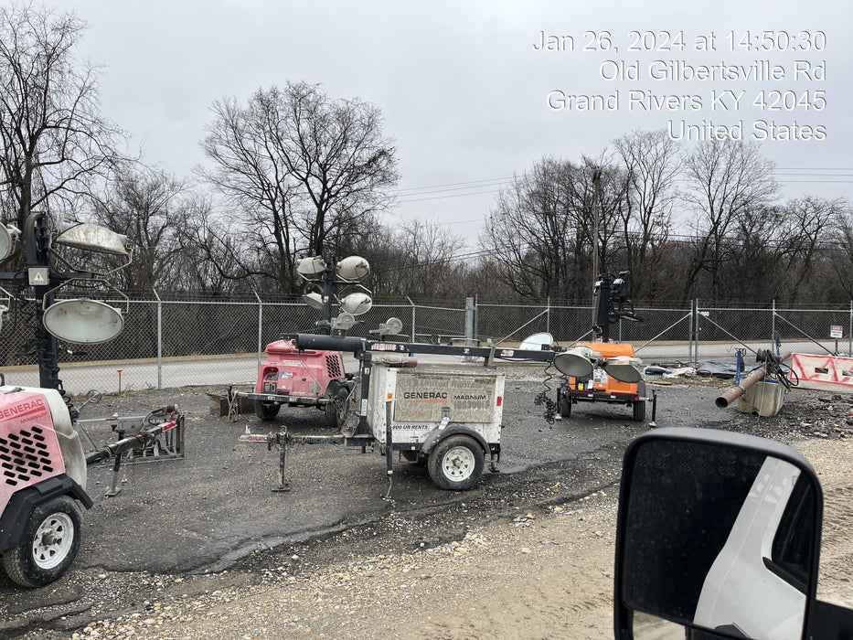 2023 Generac MLT2 Diesel, Flex Switch 120V Input, Powerzone Controller, (4) 320W LED Lights, 4kW Generator, 39.9 Gal Fuel Tank, 2" Ball, T3