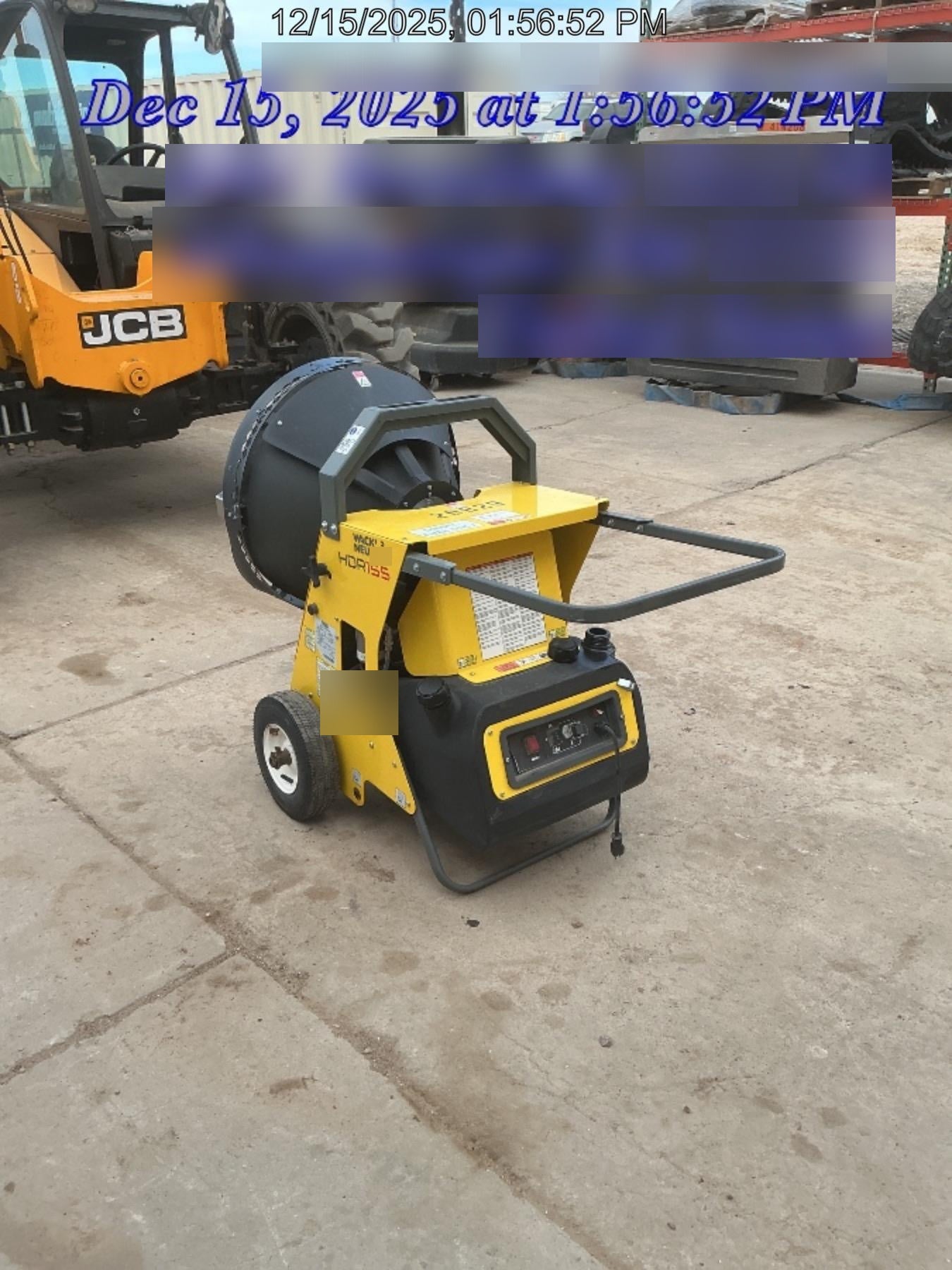 2018 WACKER NEUSON HDR 155