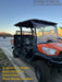 Kubota RTV-X1140W-H Plastic Canopy, Windshield Acrylic Clear, LED Strobe Light, Wire Harness Kit, Back up Alarm