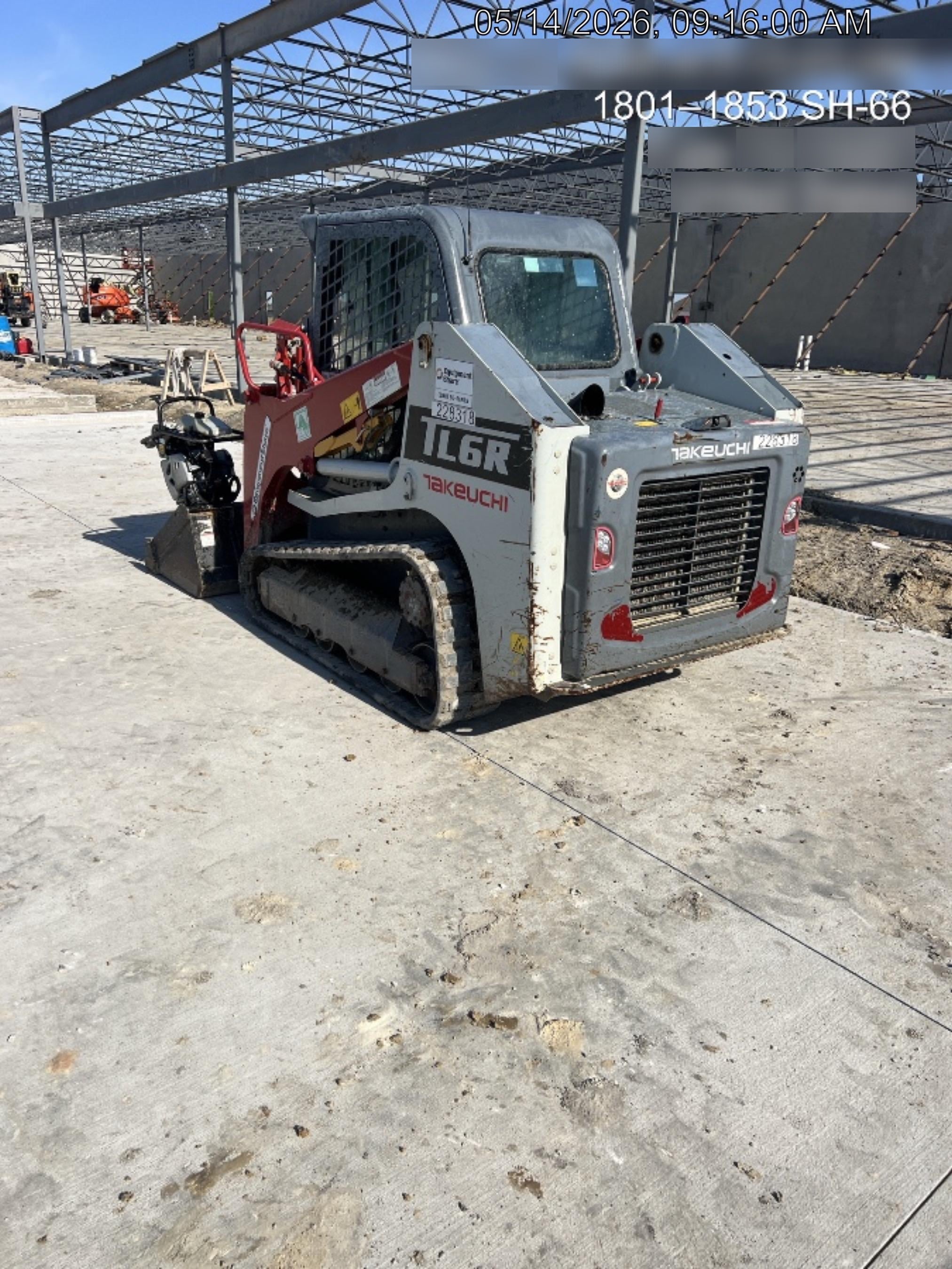 2022 TAKEUCHI TL6CR
