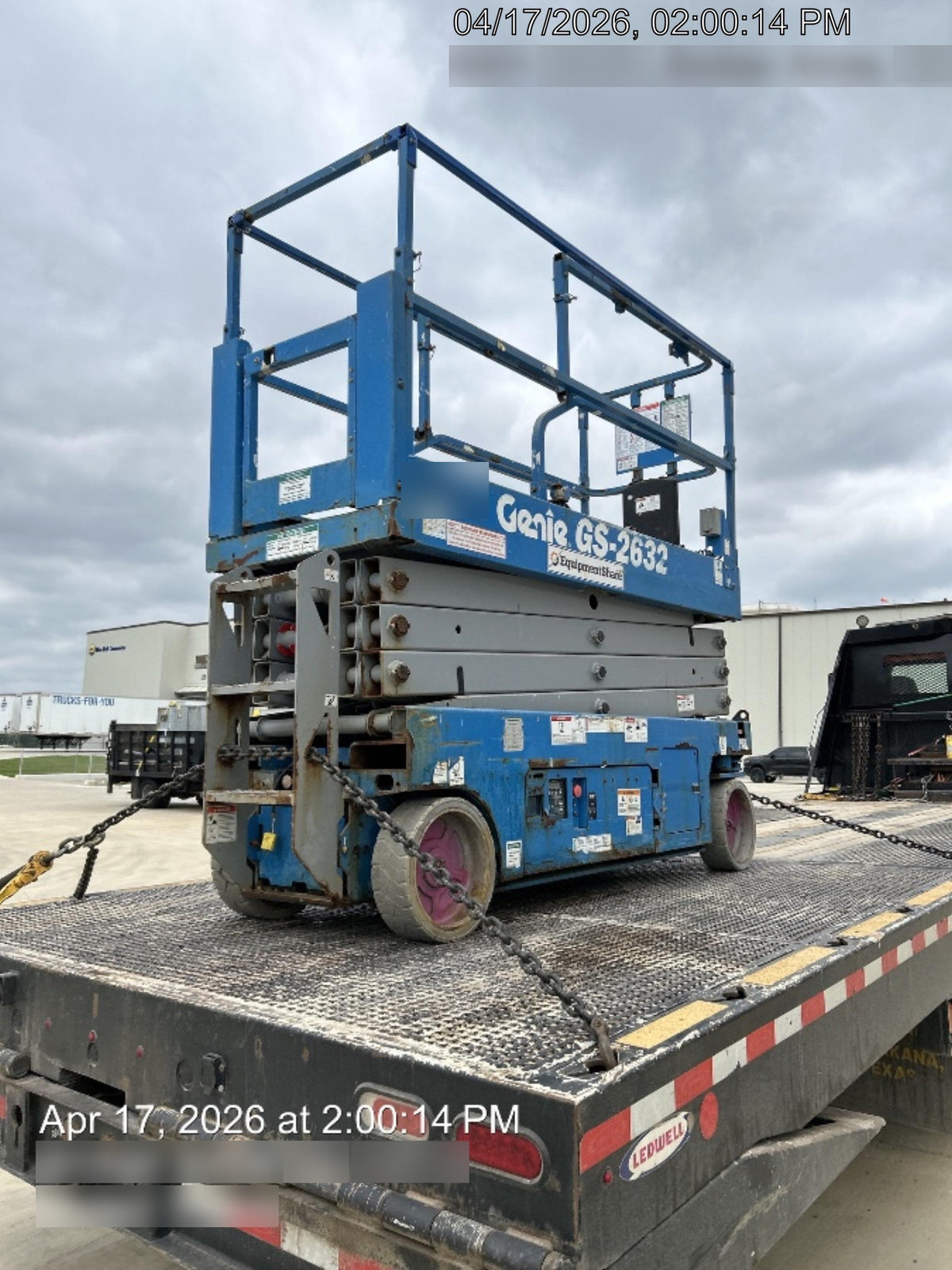 2018 Genie GS-2632 Genie GS-2632 w/Fixed Rail, Chain Entry