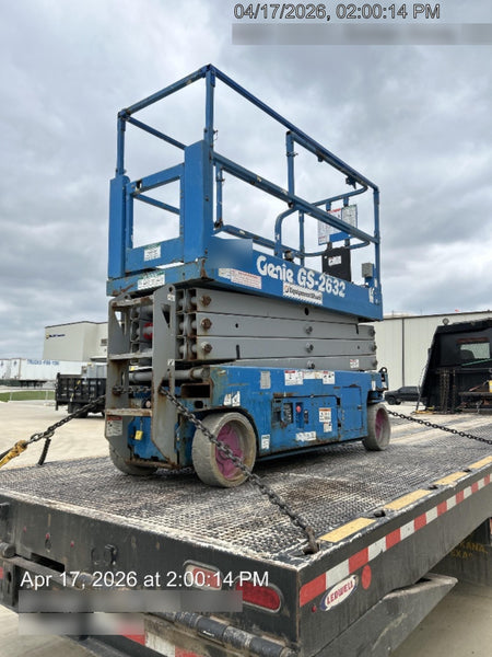2018 Genie GS-2632 Genie GS-2632 w/Fixed Rail, Chain Entry