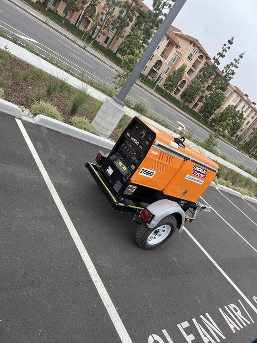 2022 Lincoln Electric LE400 Kubota V1505, Trlr, Cable Rack, Light Kit, ES Decals, T3