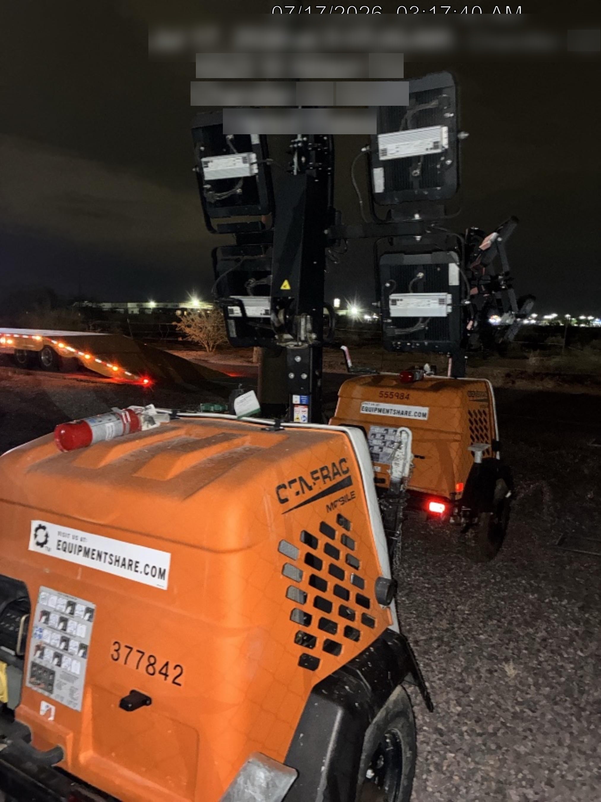 2023 Generac MLT2 Diesel, Flex Switch 120V Input, Powerzone Controller, 
(4) 320W LED Lights, 4kW Generator, 39.9 Gal Fuel Tank, 2" Ball, T3