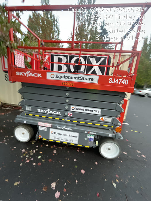 2022 SKYJACK SJ4740