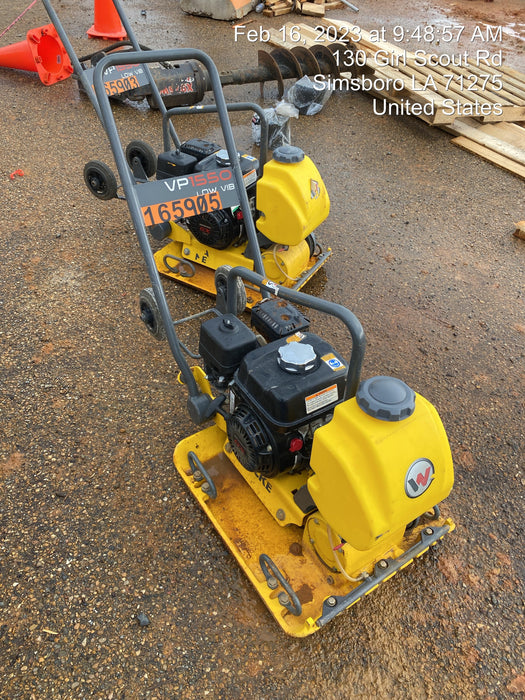 2021 WACKER NEUSON VP1550AW