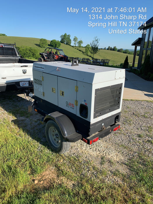 2018 WACKER NEUSON G25