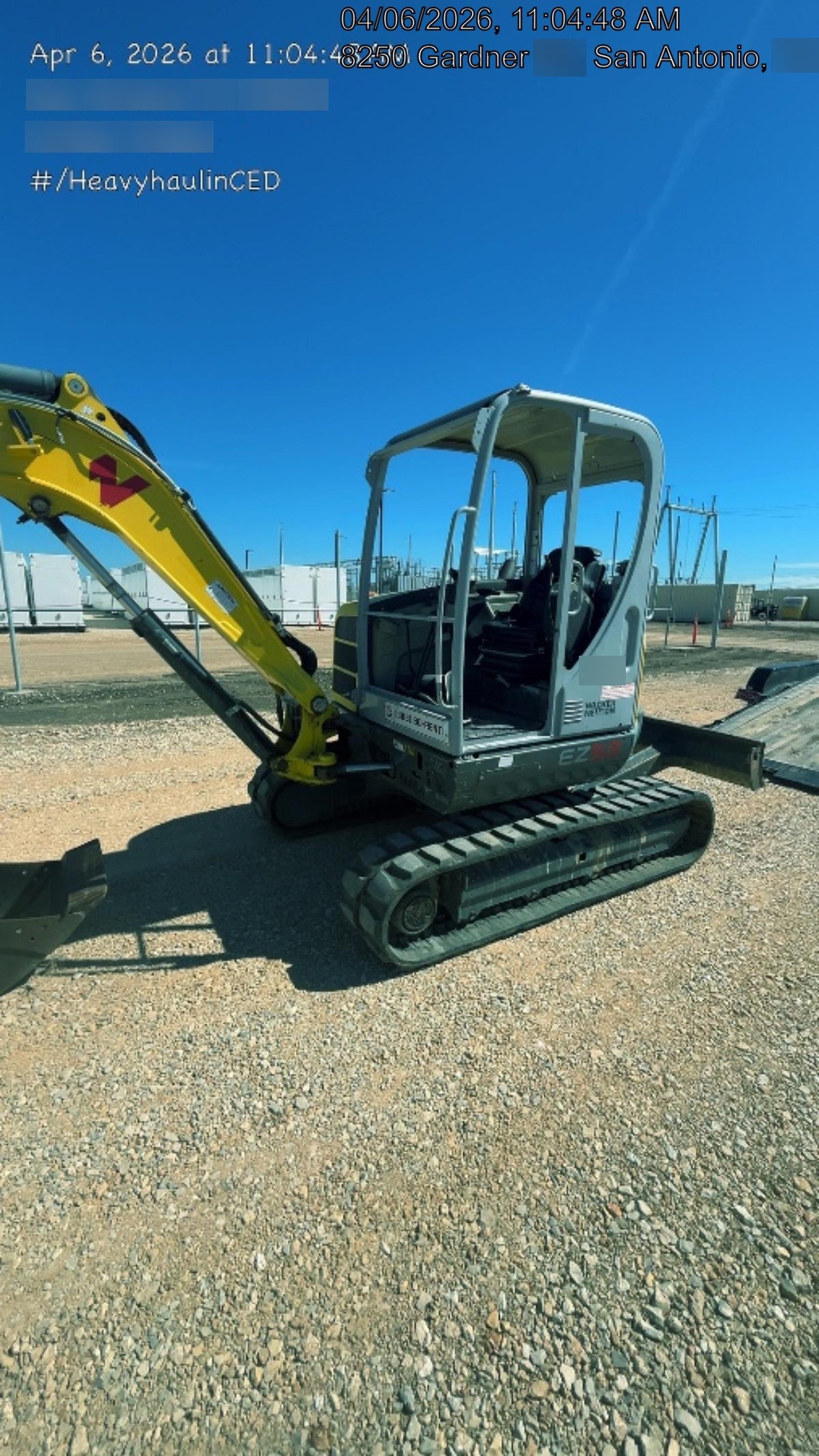 2020 Wacker Neuson EZ53 MX,TRK,LGD,CNPY,PC w/QC Coupler, 12"/18"/24" HD Buckets