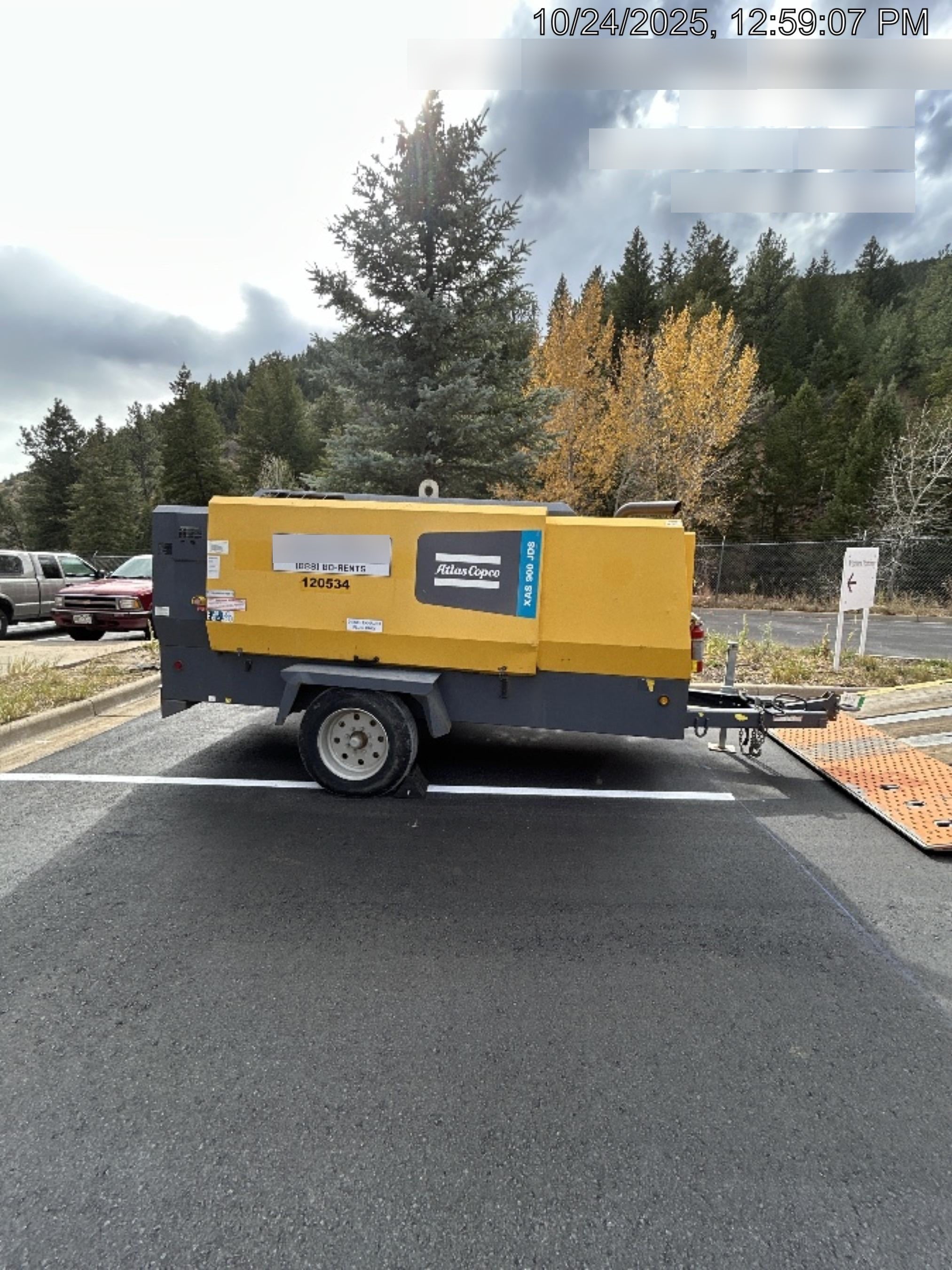 2020 ATLAS COPCO XAS 900