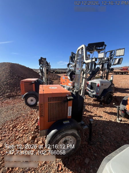 2024 Wanco WLTT-4MM4K Diesel, Deep Sea Controller, Shore Power Plug, Auto Start, (4) 350W LED Floodlights, 4kW Generator, 60 Gal Fuel Tank, 2" Ball, T3