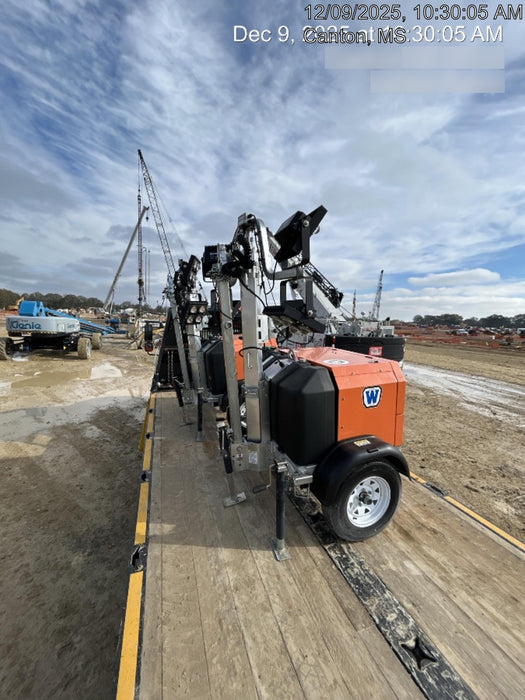 2023 Wanco WLTT-4MM4K Diesel, Deep Sea Controller, Shore Power Plug, Auto Start, (4) 350W LED Floodlights, 4kW Generator, 60 Gal Fuel Tank, 2" Ball, T3