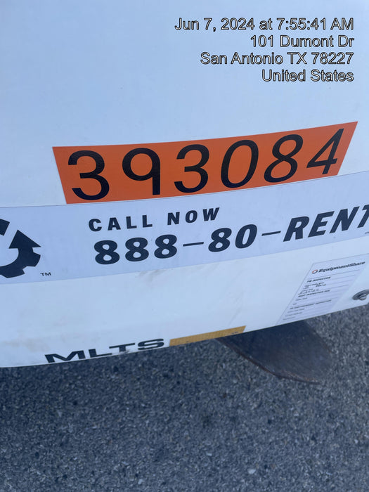 2024 Generac MLT2 Diesel, Flex Switch 120V Input, Powerzone Controller, 
(4) 320W LED Lights, 4kW Generator, 39.9 Gal Fuel Tank, 2" Ball, T3