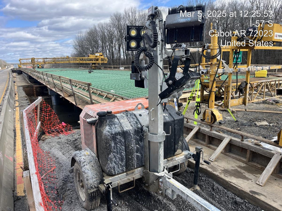 2024 Wanco WLTT-4MM4K Diesel, Deep Sea Controller, Shore Power Plug, Auto Start, (4) 350W LED Floodlights, 4kW Generator, 60 Gal Fuel Tank, 2" Ball, T3