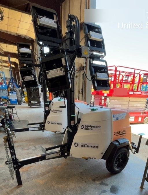 2023 Generac MLT2 Diesel, Flex Switch 120V Input, Powerzone Controller, (4) 320W LED Lights, 4kW Generator, 39.9 Gal Fuel Tank, 2" Ball, T3