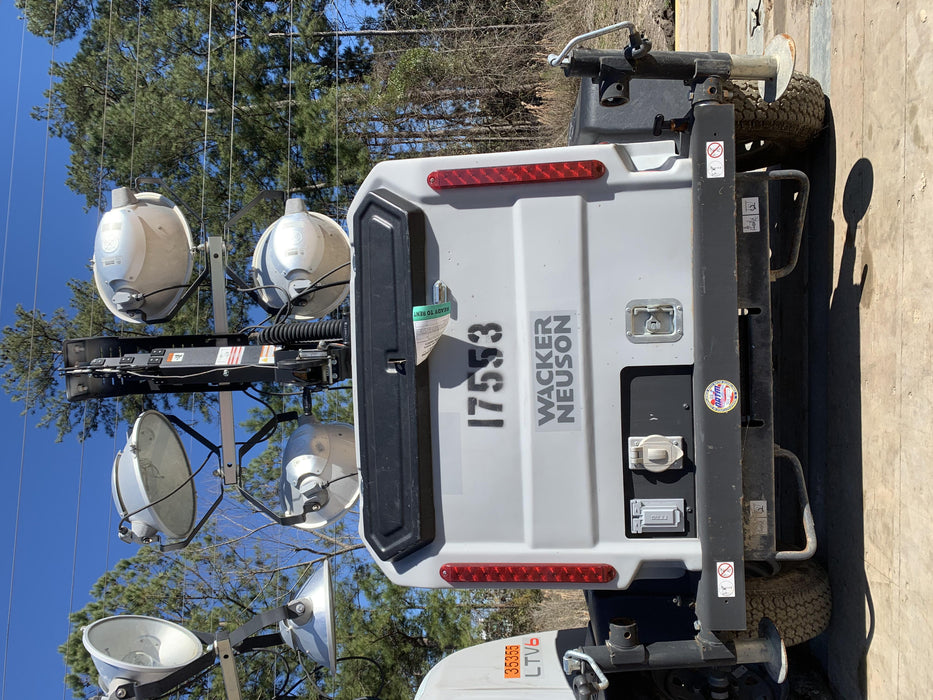 2018 Wacker Neuson LTV6L-MH Wacker Neuson LTV6K Mobile Light Tower w/Fuel Level Sensor Installed