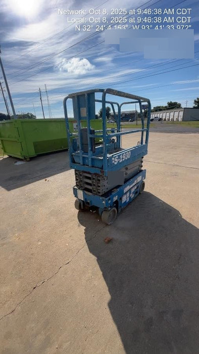 2019 Genie GS-1930 Fixed Rails with Chain Entry