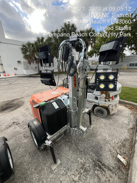 2023 Wanco WLTT-4MM4K Diesel, Deep Sea Controller, Shore Power Plug, Auto Start, (4) 350W LED Floodlights, 4kW Generator, 60 Gal Fuel Tank, 2" Ball, T3