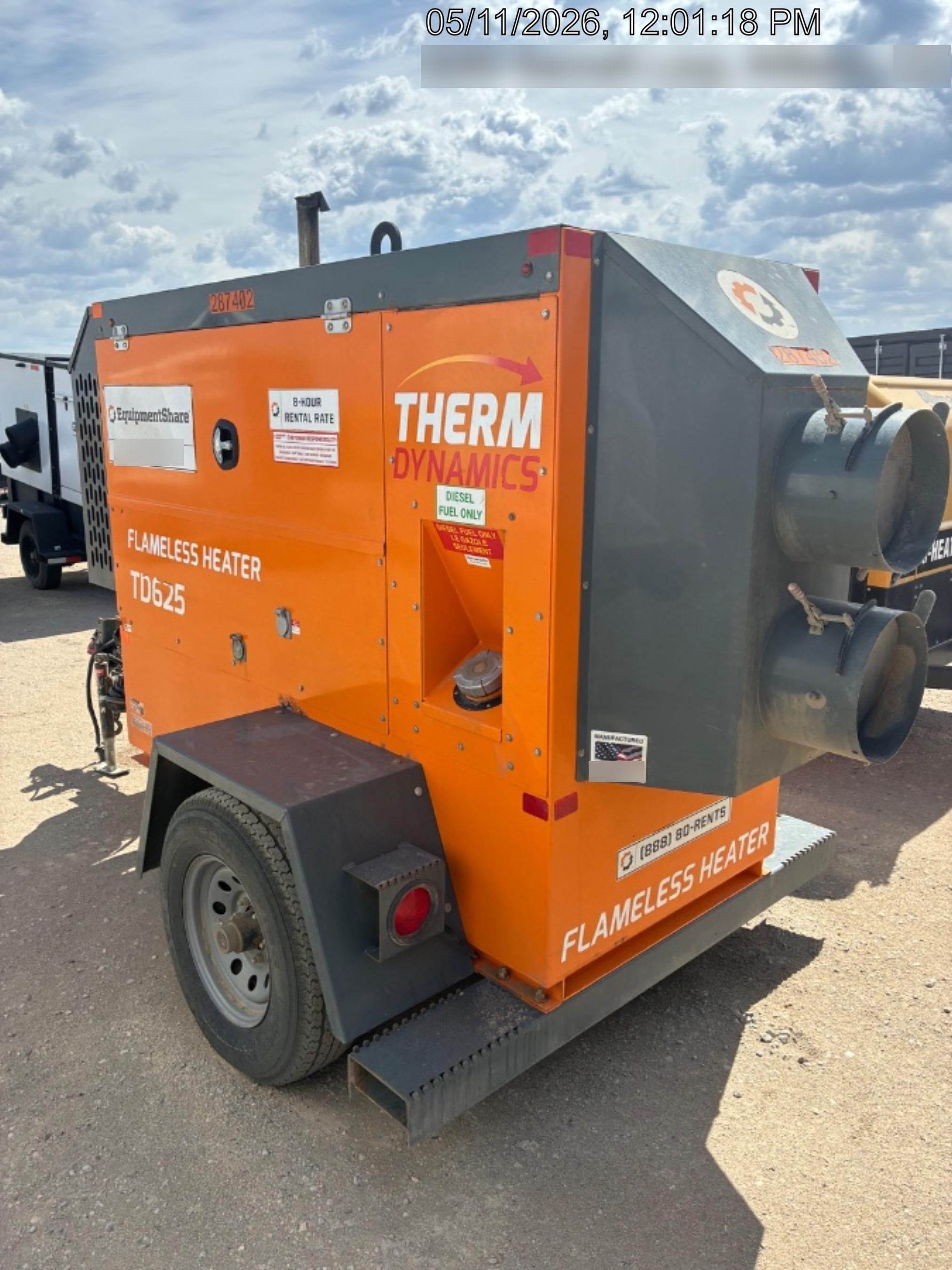 2023 THERM DYNAMICS TD625