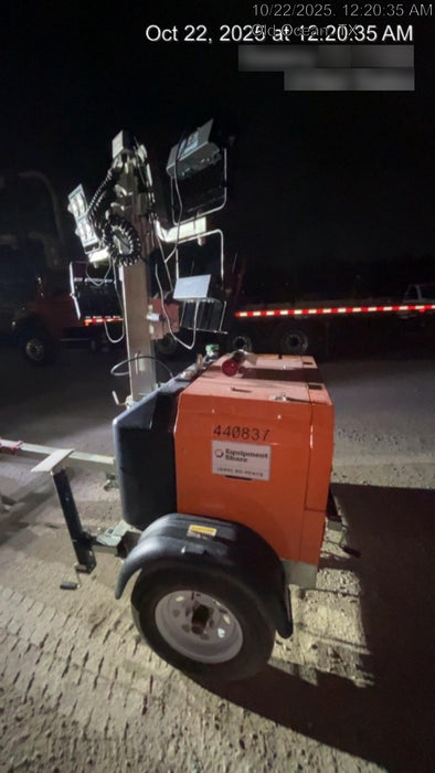 2024 Wanco WLTT-4MM4K Diesel, Deep Sea Controller, Shore Power Plug, Auto Start, (4) 350W LED Floodlights, 4kW Generator, 60 Gal Fuel Tank, 2" Ball, T3