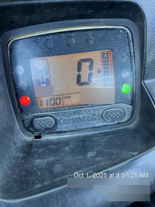 Kawasaki Mule PRO-DXT Standard Options, Backup Alarm, Beacon, Plastic Hard Top, Poly Windshield, Horn Kit